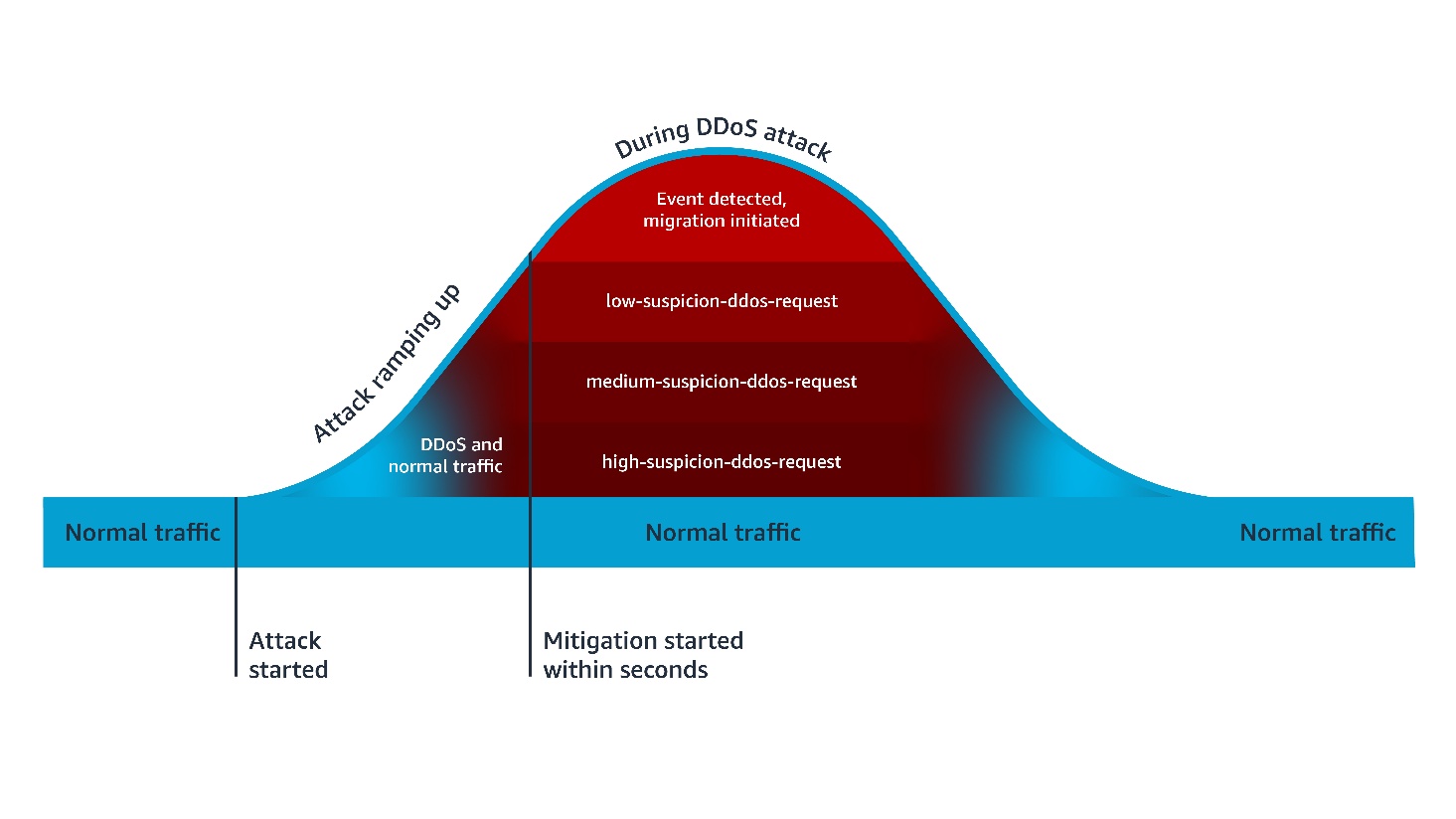 Figure 1 &ndash; Anti-DDOS AMR process flow