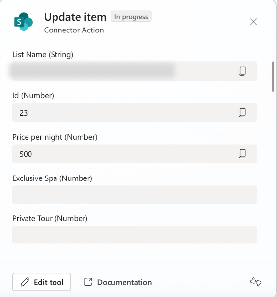 Here&rsquo;s the initial price per night, which helps us calculate the total price of our trip