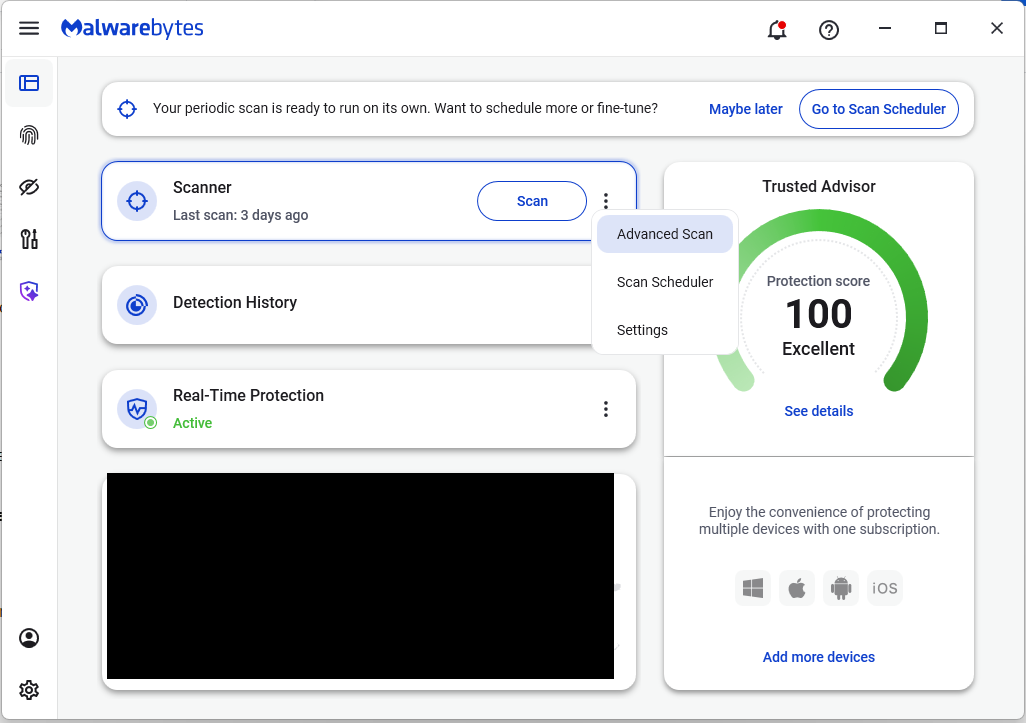 Advanced Scan to find Sleep extensions