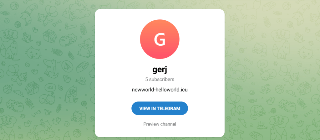Dead drop resolver via Telegram