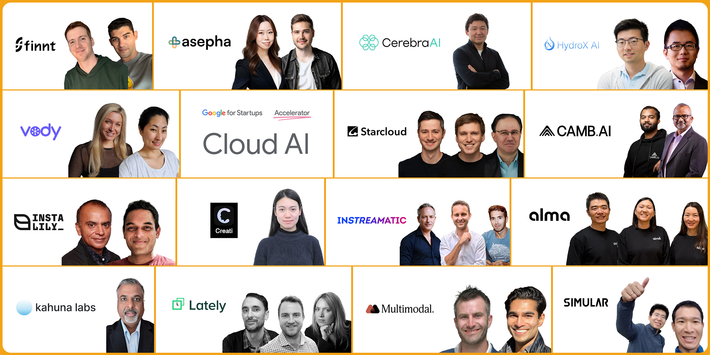 Google for Startups Cloud AI Accelerator Brady Bunch 1200x600