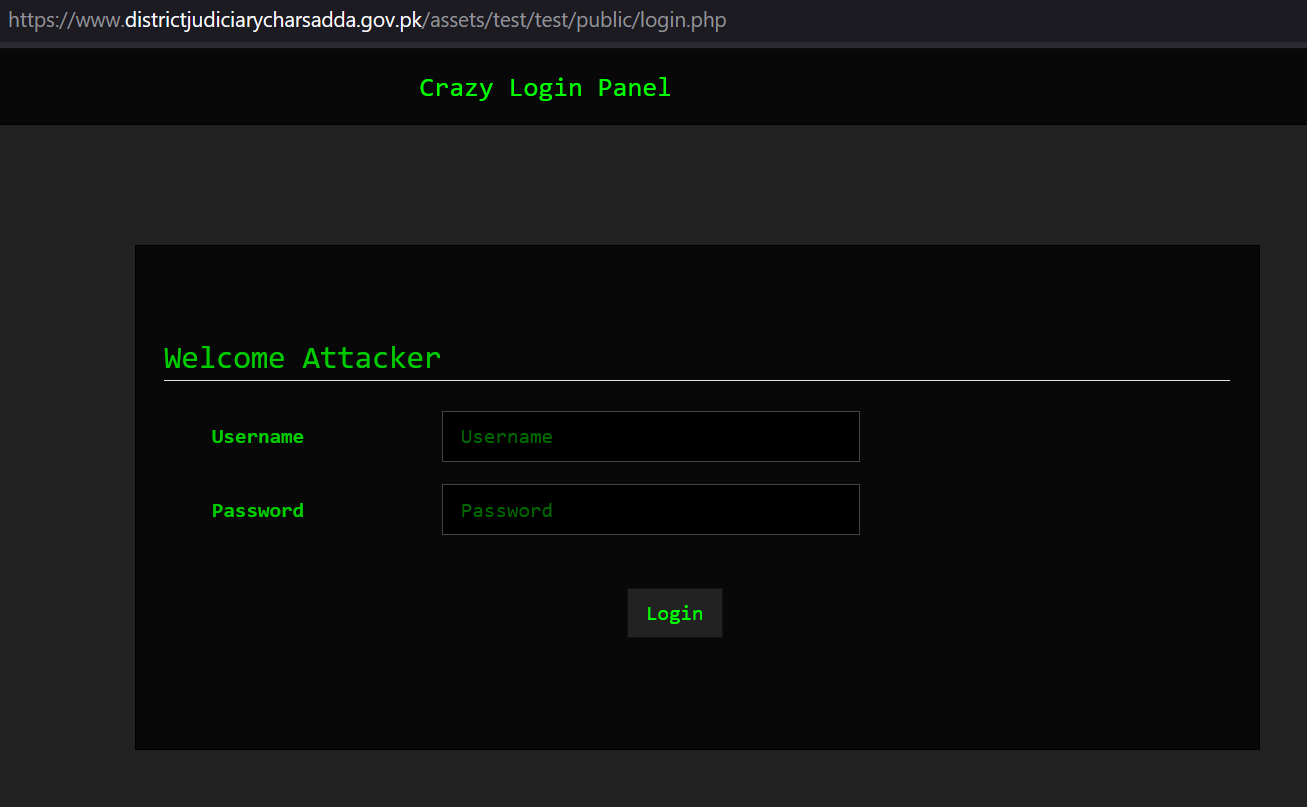 Figure 34 - Rafel RAT is hosted on Pakistan’s government website.