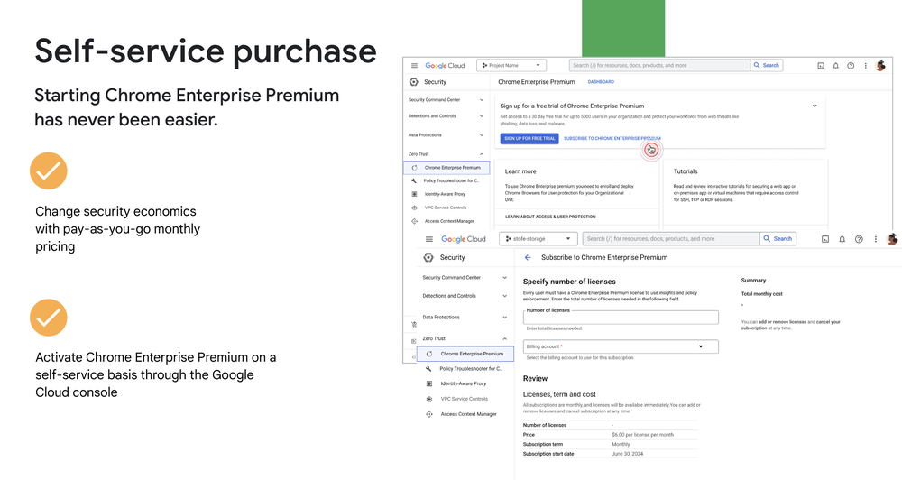 3 Control your cybersecurity costs with pay-as-you-go model.